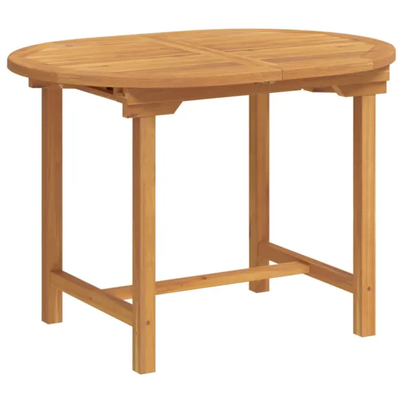 Set Dining Grădină Lemn Tec Solid - 7 Piese | Masa + 6 Scaune