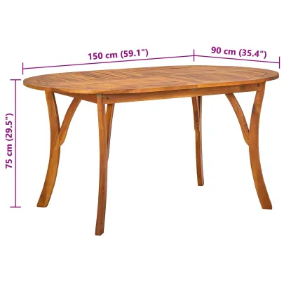 Set Dining Exterior 7 Piese cu Perne Negre - Ratan Poliester