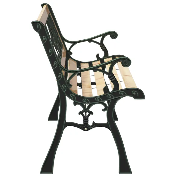 Bancă grădină lemn model trandafir | 3 persoane | livrare gratuită