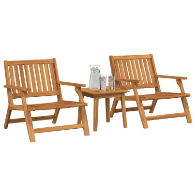 Set Masă Scaune Grădină Lemn Acacia | Livrare Gratuită
