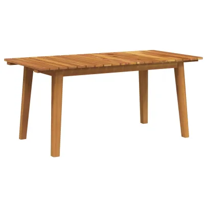 Set Masă și Scaune Grădină 5 Piese - Lemn Acacia Solid