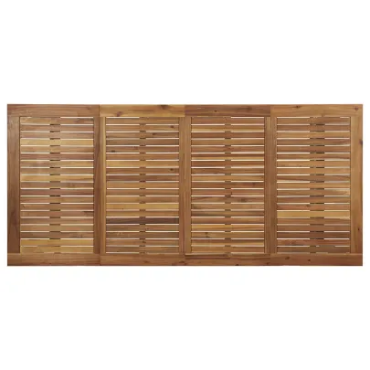 Set Dining 7 Piese - Oțel și Lemn Acacia | Livrare Gratuită