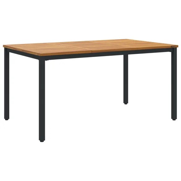 Set Mese Grădină 5 Piese Lemn Acacia Metal | vidaXL