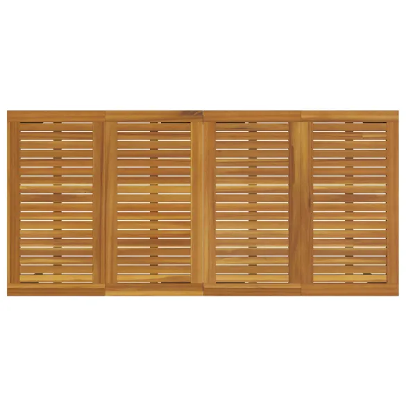Set Masă Grădină 7 Piese Lemn Acacia - Livrare Gratuită