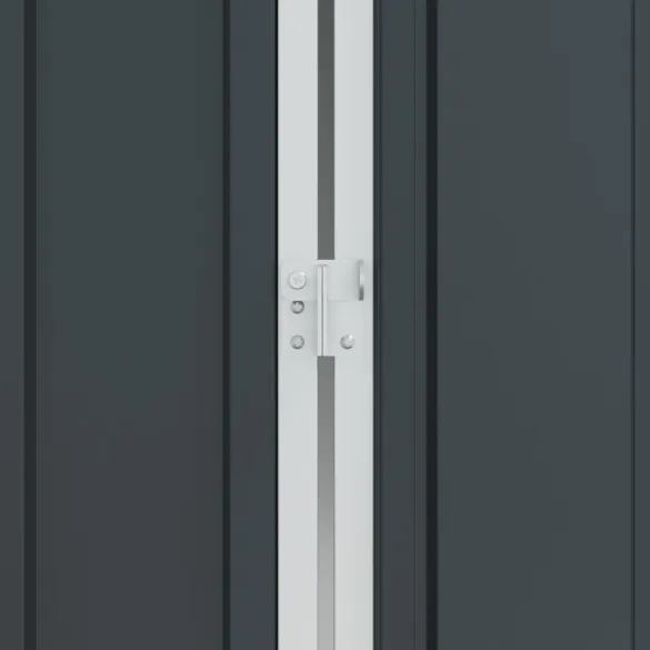 Colivie Păsări Exterior - Oțel Antracit 210x215x247 cm | vidaXL