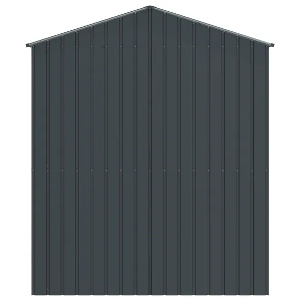 Colivie Păsări cu Extensie - Oțel Antracit, 210x421x247 cm