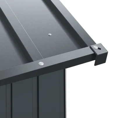 Colivie Păsări Exterior - Oțel Antracit 310x215x247 cm