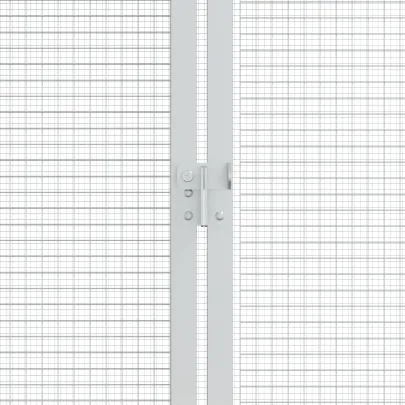 Colivie Păsări Antracit - Oțel Rezistent - 310x227x247 cm