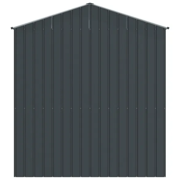 Colivie Păsări Antracit - Oțel Zincat 215x78x200 cm