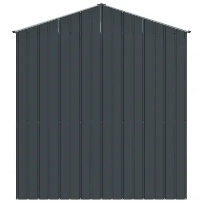 Colivie Păsări Antracit - Oțel Zincat 215x78x200 cm