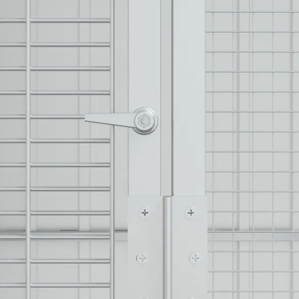 Colivie Păsări Exterior | Oțel Rezistent | 215x310x247 cm