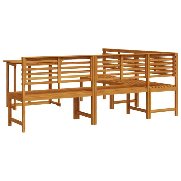 Set Mobilier Grădină 4 Piese - Lemn Acacia Masiv | vidaXL