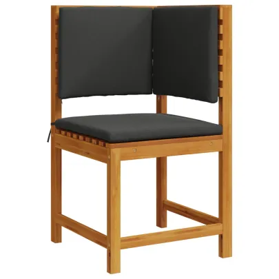 Set masă grădină cu perne - Lemn acacia | Livrare gratuită