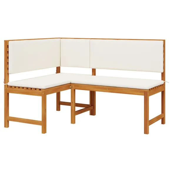 Set Mobilier Grădină Lemn Acacia - 4 Piese | Livrare Gratuită