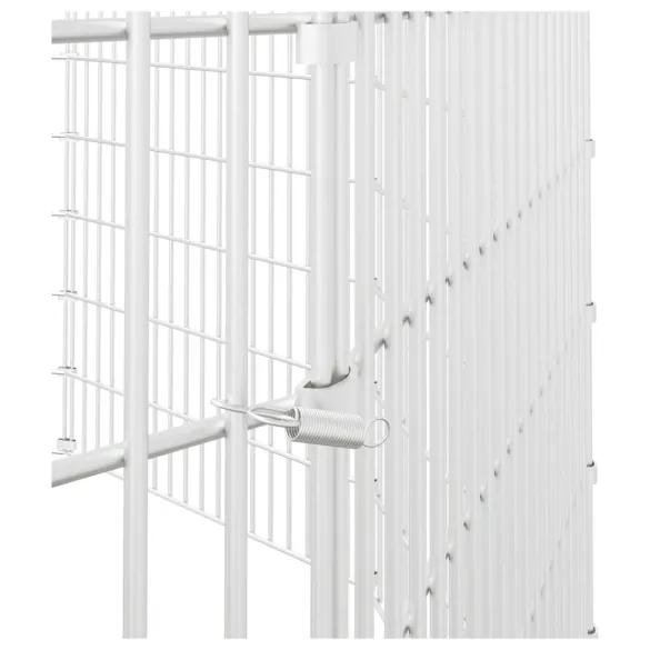 Adăpost pentru Animale - 10 Panouri Fier Galvanizat 54x100 cm