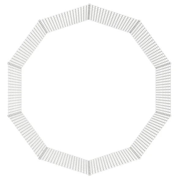 Adăpost pentru Animale - 10 Panouri Fier Galvanizat 54x100 cm