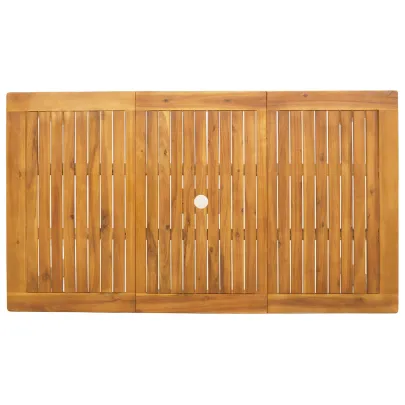 Set Masă Grădină 7 Piese Lemn Acacia Solid | Livrare Gratuită