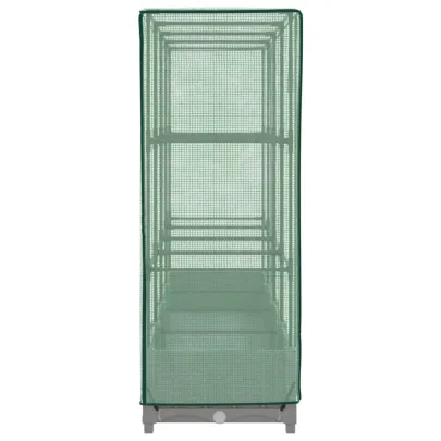 Strat Înălțat cu Seră Ratan - Protecție Plantă