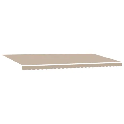 Material schimb marchiză 6x3.5 m Bej - Livrare gratuită