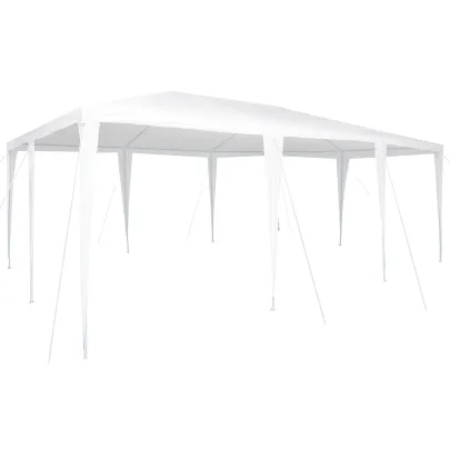 Cort de Petrecere Alb 6x4 m PE - Spatiu Outdoor