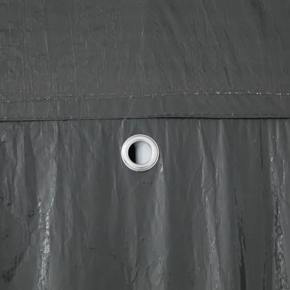 Cort de Petrecere Antracit 6x4 m PE - Livrare Gratuită