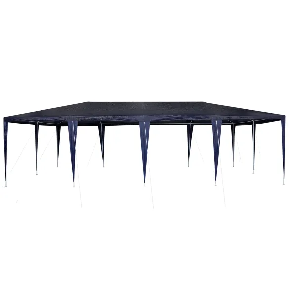 Cort pentru Petreceri Albastru 8x4 m PE - Livrare Gratuita