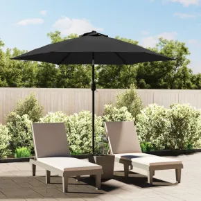Umbrelă de soare exterior 300 cm - Metal Antracit