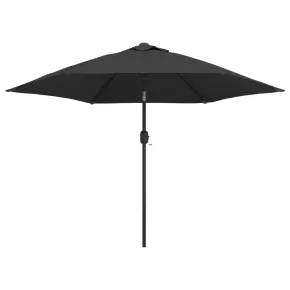 Umbrelă de soare exterior 300 cm - Metal Antracit 2