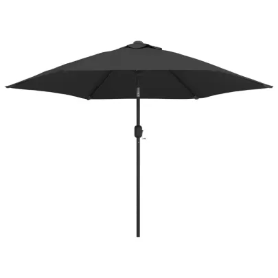 Umbrelă de soare exterior 300 cm - Metal Antracit