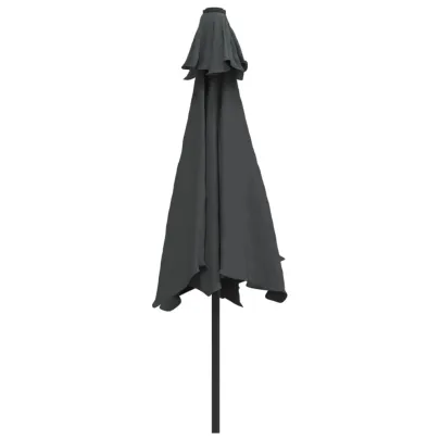Umbrelă de soare exterior 300 cm - Metal Antracit
