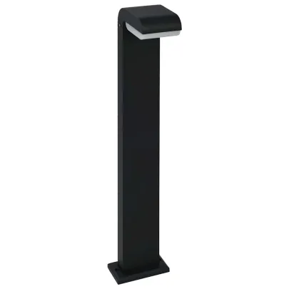 Lampă LED Exterior Ovală - 9W, Negru | Livrare Gratuită