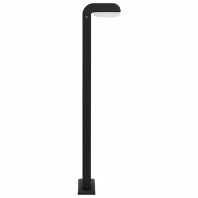 Lampă LED Exterior Ovală - 9W, Negru | Livrare Gratuită