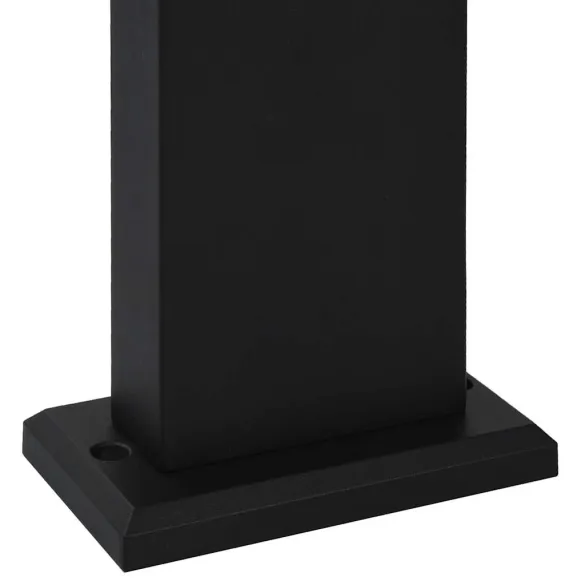 Lampă LED Exterior Ovală - 9W, Negru | Livrare Gratuită