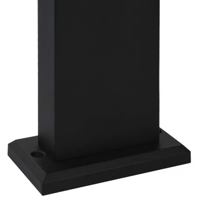 Lampă LED Exterior Ovală - 9W, Negru | Livrare Gratuită