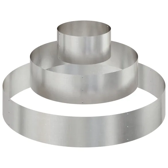 Ghiveci Inoxidabil Ø120cm pentru Grădină și Interior