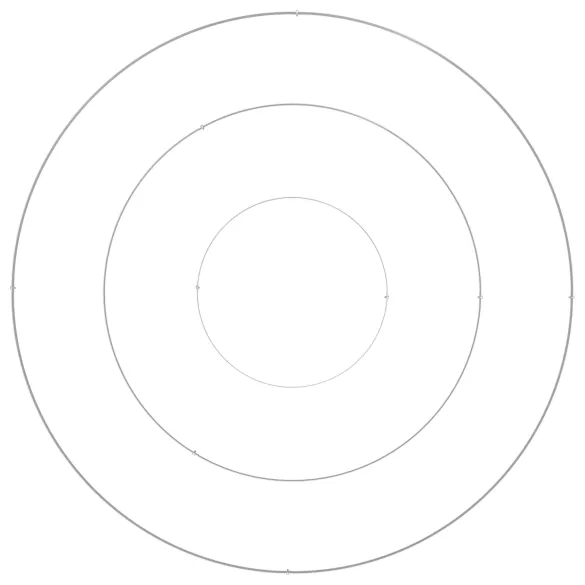 Ghiveci Inoxidabil Ø120cm pentru Grădină și Interior