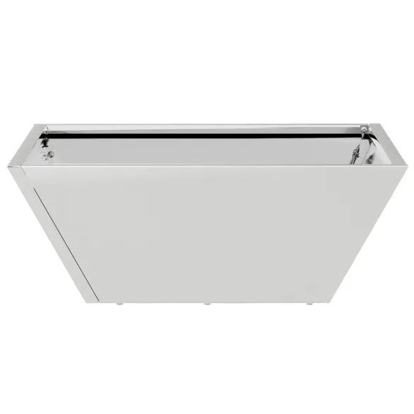 Ghiveci Metal Inoxidabil 40x40 cm - Set 5 bucăți