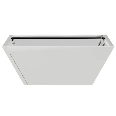 Ghiveci Metal Inoxidabil 40x40 cm - Set 5 bucăți