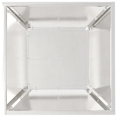 Ghiveci Metal Inoxidabil 40x40 cm - Set 5 bucăți