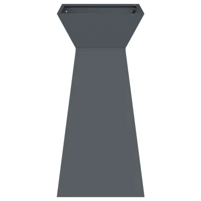 Suport Plante Antracit Plastic Interior/Exterior 35x35x73 cm