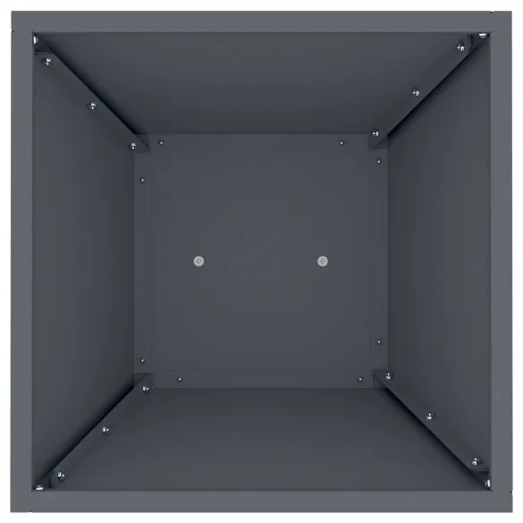 Suport Plante Antracit Plastic Interior/Exterior 35x35x73 cm