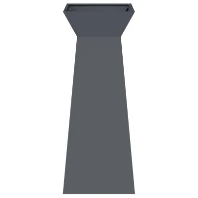 Suport Plantă Antracit Plastic Interior/Exterior 40x40x101 cm