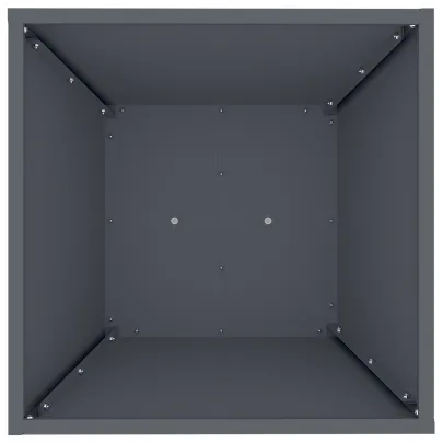 Suport Plantă Antracit Plastic Interior/Exterior 40x40x101 cm