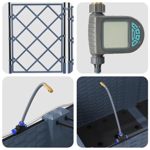 Set 5 Ghivece Grădină cu Irigare Automată | Livrare Gratuită