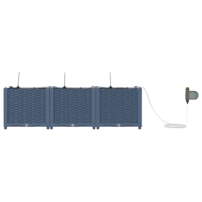 Jardiniere cu Sistem Irigare Auto 3 buc | Livrare Gratuită