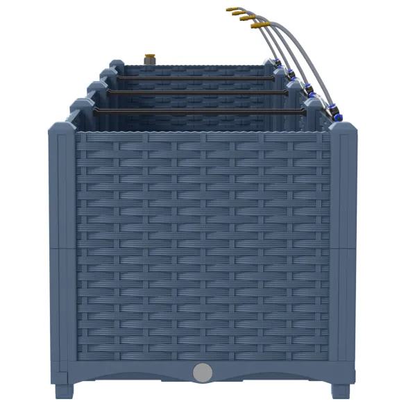 Jardiniere cu Sistem Irigare Auto 3 buc | Livrare Gratuită