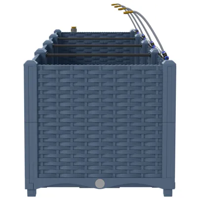 Jardiniere cu Sistem Irigare Auto 3 buc | Livrare Gratuită