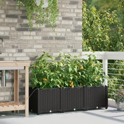 Containere Gradina cu Irigare Automata 3 buc | Livrare Gratuita