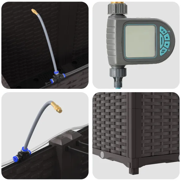 Jardiniere cu Sistem Irigație Automată - Livrare Gratuită