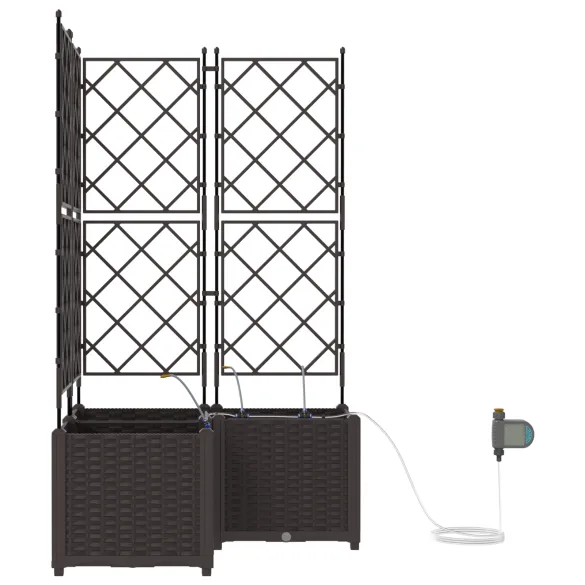 Set 3 Ghivece cu Irigație Auto - Livrare Gratuită